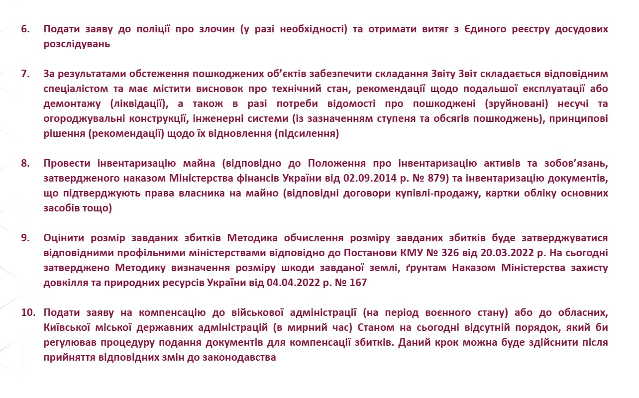 Як правильно оформити рішення про відновлення роботи пошкодженого ТРЦ чи магазину 3 2 2 | 2