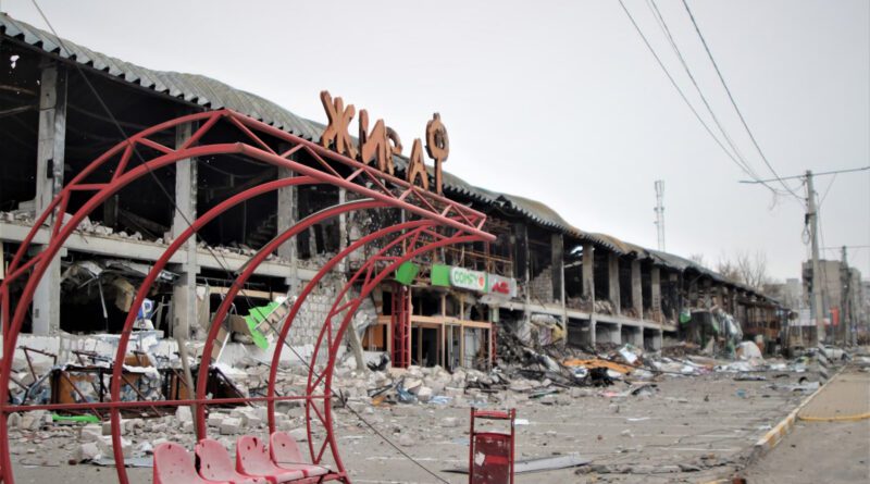 v irpeni rozpochalos vidnovlennya zrujnovanogo trcz zhyraf | 1