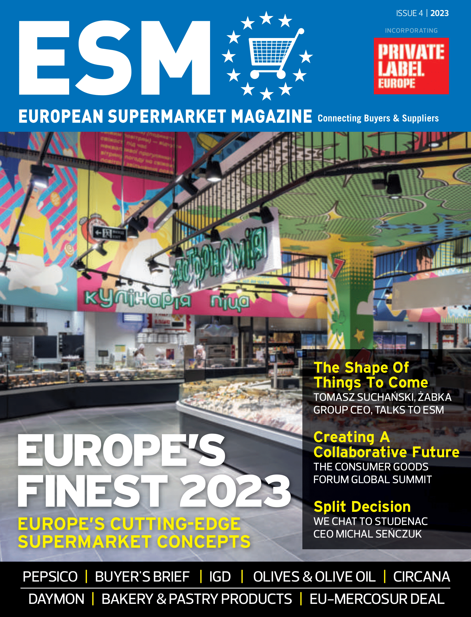 Супермаркети "Сільпо" всьоме потрапили до переліку найкращих магазинів Європи від ESM (фото) 2 esm issue4 2023 dragged 1 | 1
