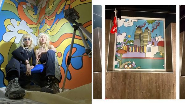 Дніпро-на-вікнах-Kfc-художниці-Фельдман-прикрасили-заклад-визначними-місцями-міста