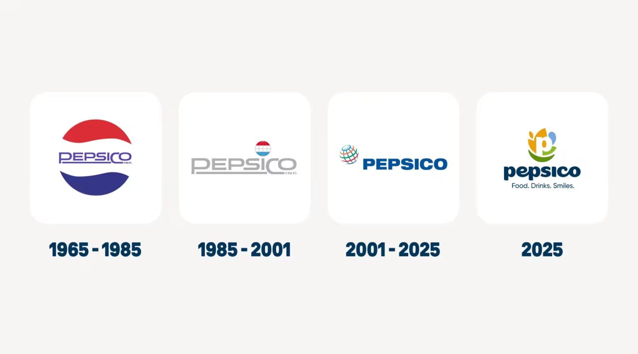 PepsiCo вперше з 2001 року змінила логотип (фото) 3 pepsico 1 | 2