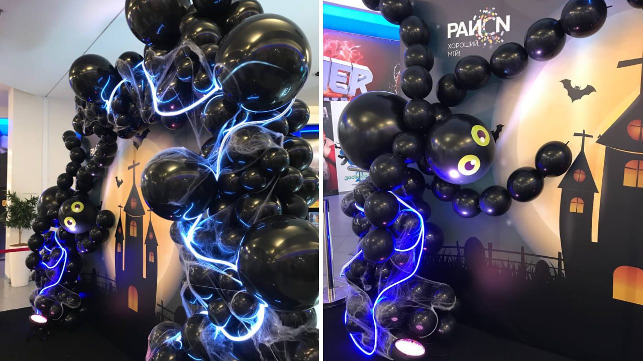 Геловін 2025: "страшно красиві" фотозони та атмосфера свята в українських ТРЦ (фото, відео) 9 rajon | 8