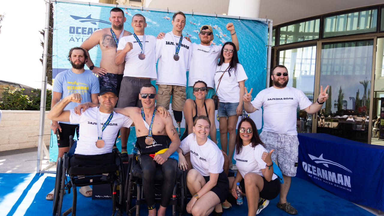 Українські ветерани з IronWill вибороли призові місця на Oceanman Ayia Napa 4 Image