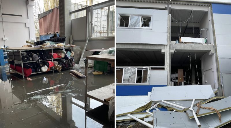 Під час атаки на Київ постраждали потужності найбільшого виробника українського легпрому (фото) 1 текстиль