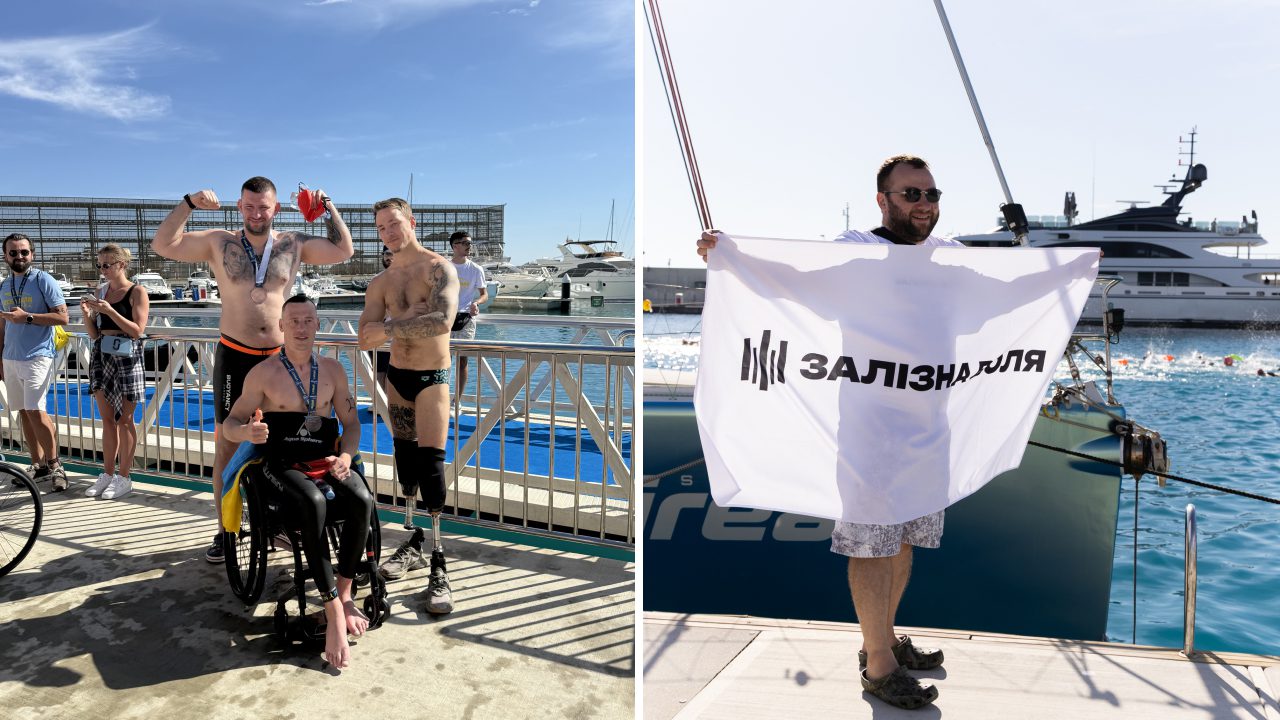 Українські ветерани з IronWill вибороли призові місця на Oceanman Ayia Napa 2 zalizna volya 1 | 1