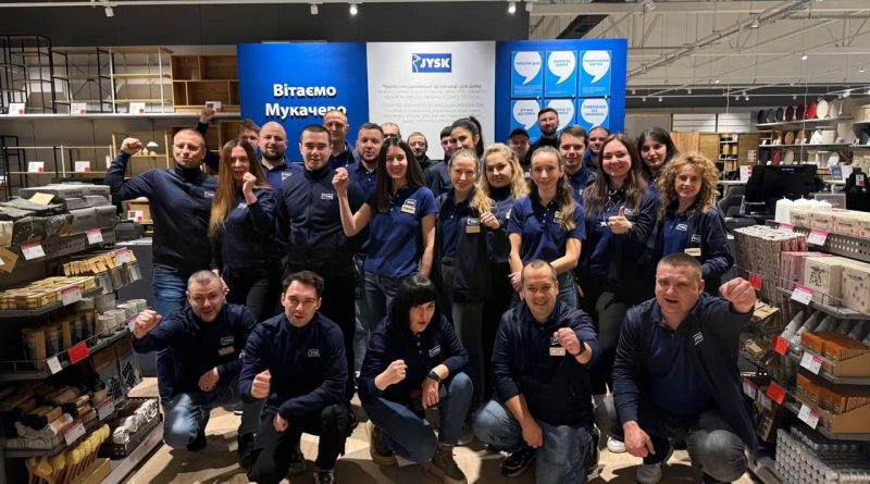 JYSK відкрив перший магазин у Мукачеві та оновив у Луцьку 1 Jysk