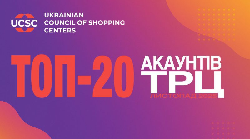 Зростання Instagram і падіння Facebook: ТОП-20 українських ТРЦ в соцмережах за підсумками осені 2025 1 топ-20