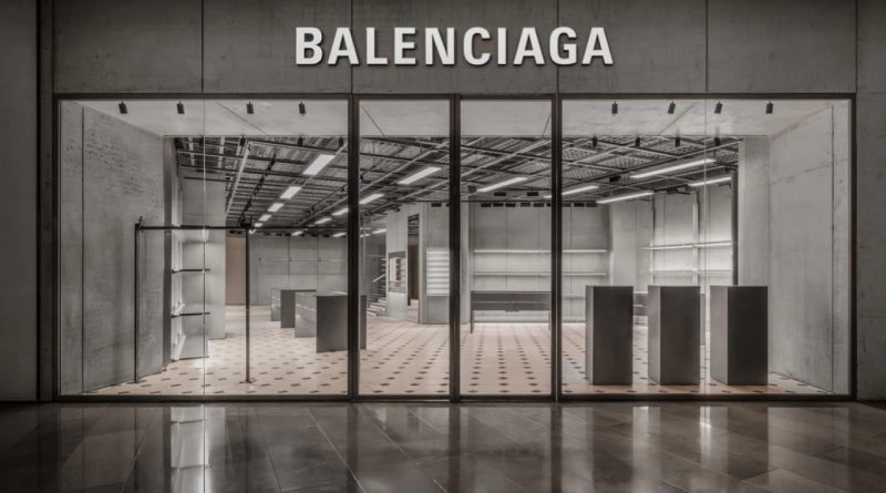 Balenciaga оновив свій флагман у Китаї в концепції “Сирої архітектури” (фото) 1 Balenciaga-(2)