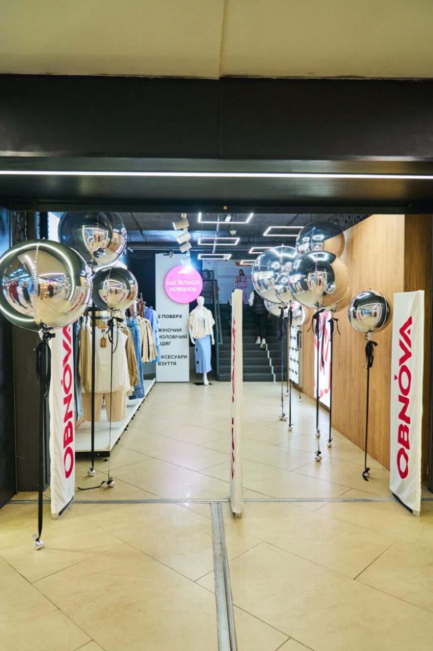 У київському ТЦ Smart Plaza Obolon відкрився оновлений магазин OBNOVA (фото) 2 obnova 3 | 1