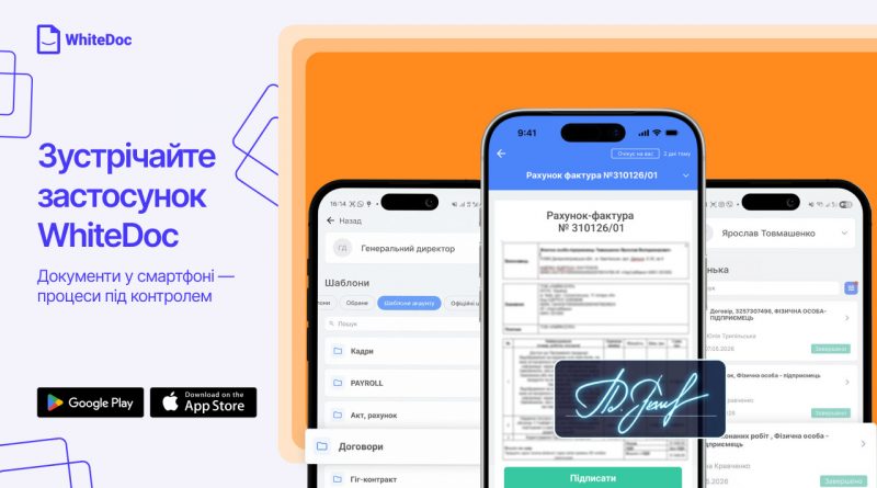 Вийшов новий мобільний застосунок WhiteDoc для документообігу в ритейлі 1 Whitedoc